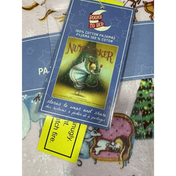 BOOKS TO BED Nutcracker Pajamas & Book Set 6 - Picture 3 of 6